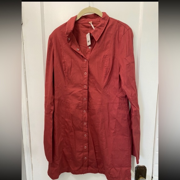 NWT Free People Thea Mini Dress - Picture 4 of 6